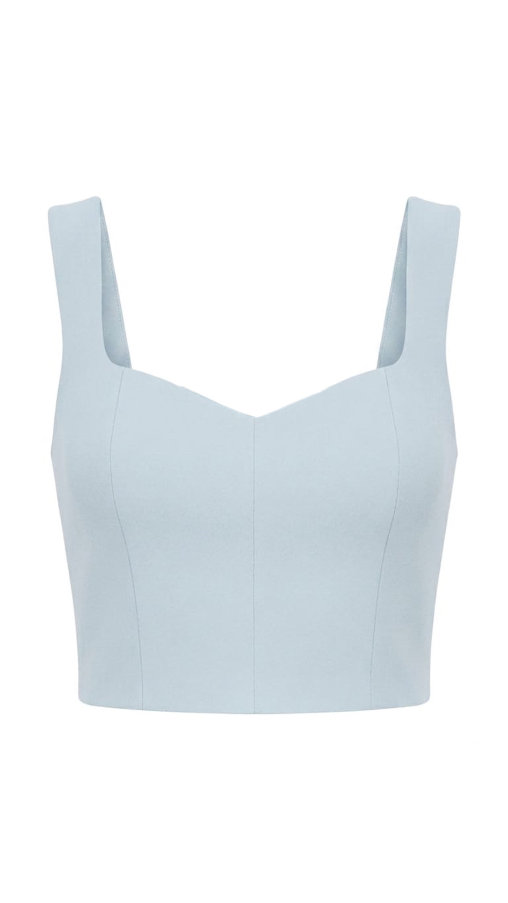 Crop top con stecche