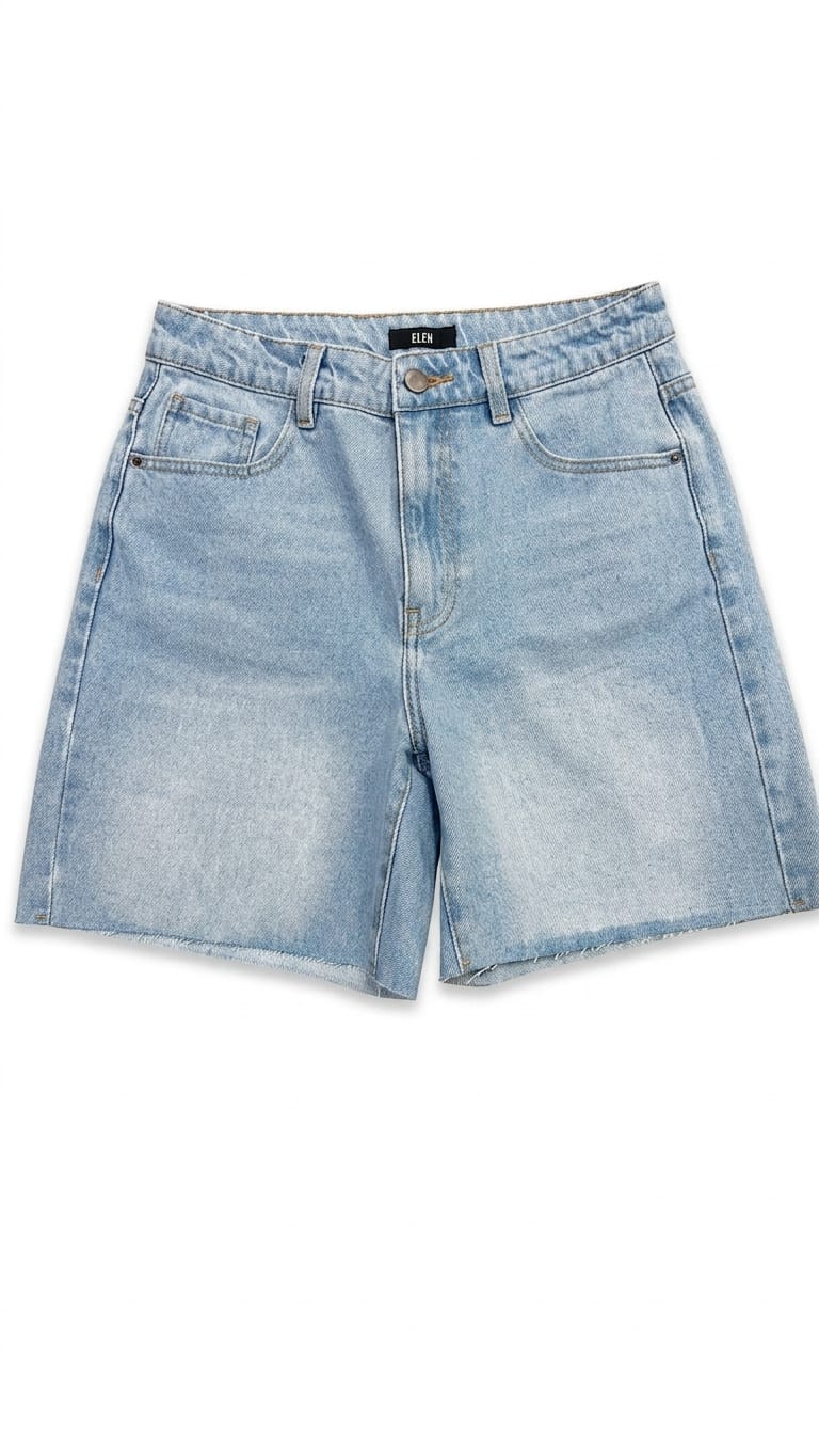 Bermuda in denim